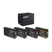 TCTK Atramentové kazety T7891XXL T7892XXL T7893XXL T7894XXL sada 4 kusy CMYK kompatibilné s Epson WorkForce Pro WF-5100 WF-5110 DW WF-5190 DW WF-5600 WF-5620 DWF WF-5690 DWF, nahrádza C13T789140