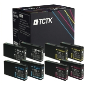 TCTK Atramentové kazety 79 8ks CMYK kompatibilné s Epson WorkForce Pro WF-4630 DWF WF-4640 DTWF WF-5100 WF-5110 DW WF-5190 DW WF-5600 WF-5620 DWF WF-5690 DWF, nahrádza C13T79114010