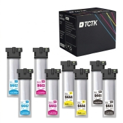 TCTK atramentové kazety T9441 T9442 T9443 T9444 4-bal. CMYK kompatibilný s Epson WorkForce Pro WF-C 5210 DW 5215 DW 5290 DW 5710 DWF 5790 DWF, nahrádza C13T944140