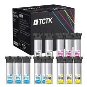 TCTK atramentové kazety T9441 T9442 T9443 T9444 12ks CMYK kompatibilné s Epson WorkForce Pro WF-C 5210 DW 5215 DW 5290 DW 5710 DWF 5790 DWF, nahrádza C13T944140