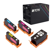 TCTK atramentové kazety 934XL 935XL 4 sada CMYK kompatibilné s HP OfficeJet 6800 6812 6815 6820 6822 6825 Pro 6200 6230 6235 6239 6830 6835, nahrádza C2P23AE