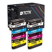 TCTK Atramentové kazety 950XL 951XL 8 ks CMYK kompatibilné s HP Officejet Pro 251dw 276dw 8100 8600 8610 8620, nahrádza CN045AE