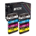 TCTK Atramentové kazety 950XL 951XL 8 ks CMYK kompatibilné s HP Officejet Pro 251dw 276dw 8100 8600 8610 8620, nahrádza CN045AE