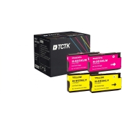 TCTK Atramentové náplne 953XL 953XL 953XL sada 6 ks CMY (po 2 ks) kompatibilný s HP OfficeJet Pro 7700 7720 7730 7740, OfficeJet Pro 7740 WF, OfficeJet Pro 8200 8210 8216 8218 8710, nahrádza F6U16AE