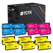 TCTK Atramentové náplne 953XL 953XL 953XL sada 12 ks CMY (po 4 ks) kompatibilný s HP OfficeJet Pro 7700 7720 7730 7740, OfficeJet Pro 7740 WF, OfficeJet Pro 8200 8210 8216 8218 8710, nahrádza F6U16AE