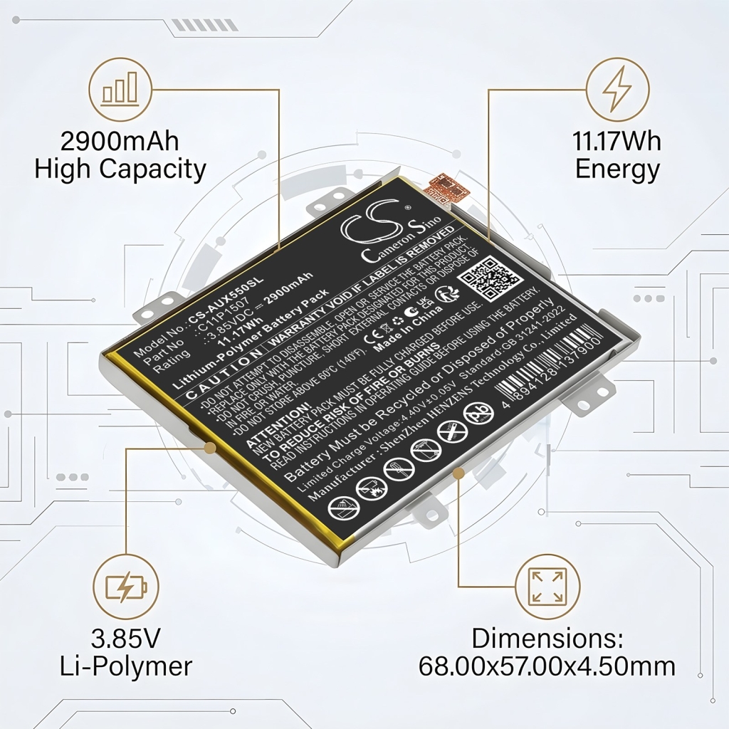 Batéria kompatibilné s Asus CS-AUX550SL