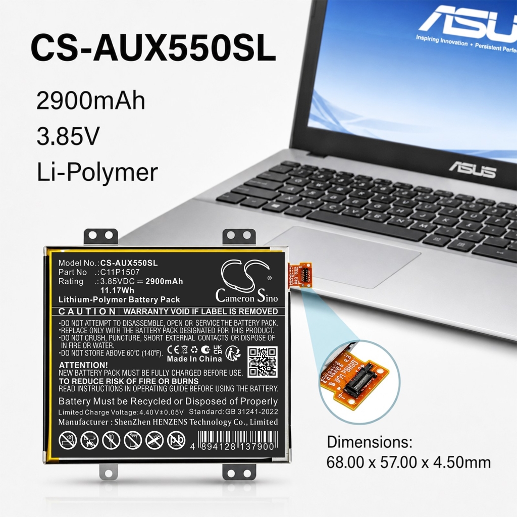 Batéria kompatibilné s Asus CS-AUX550SL