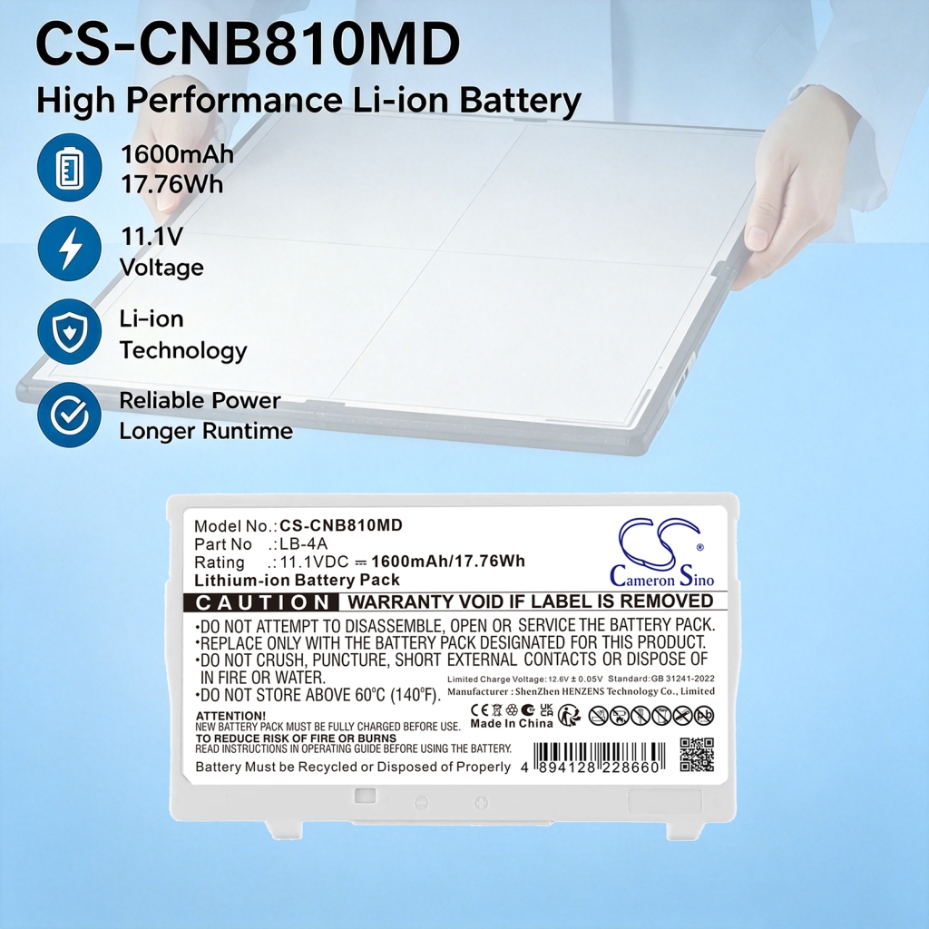Batéria kompatibilné s Canon CS-CNB810MD