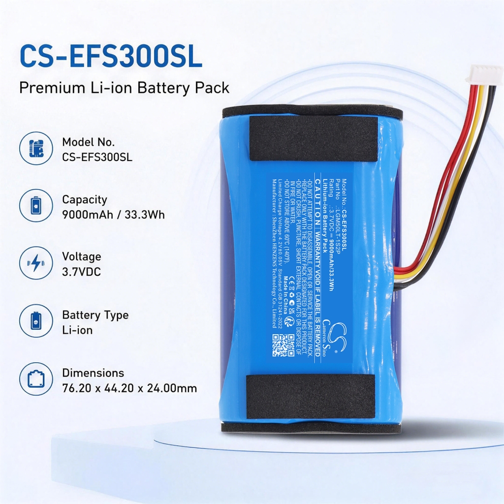 Batéria kompatibilné s Eufy CS-EFS300SL