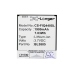 Cameron Sino CS-FIQ440SL pohľad na štítok: Fly 3,7V 1900mAh 7,03Wh BL3805, batéria Fly BL3805 X-Longer