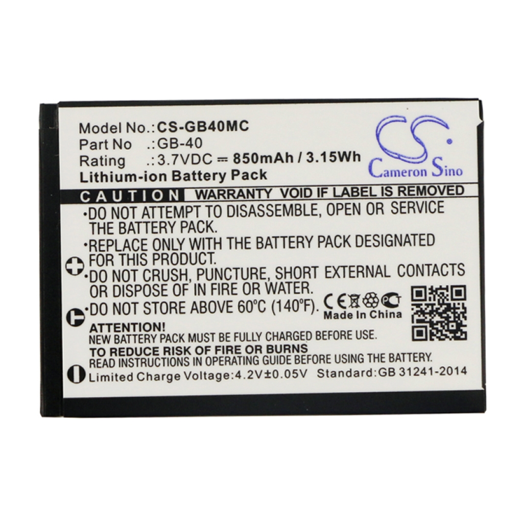 Batéria kompatibilné s GE General Imaging CS-GB40MC