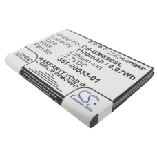 Kompatibilná náhrada batérie za Garmin 010-10987-03,361-00033-00,361-00033-01