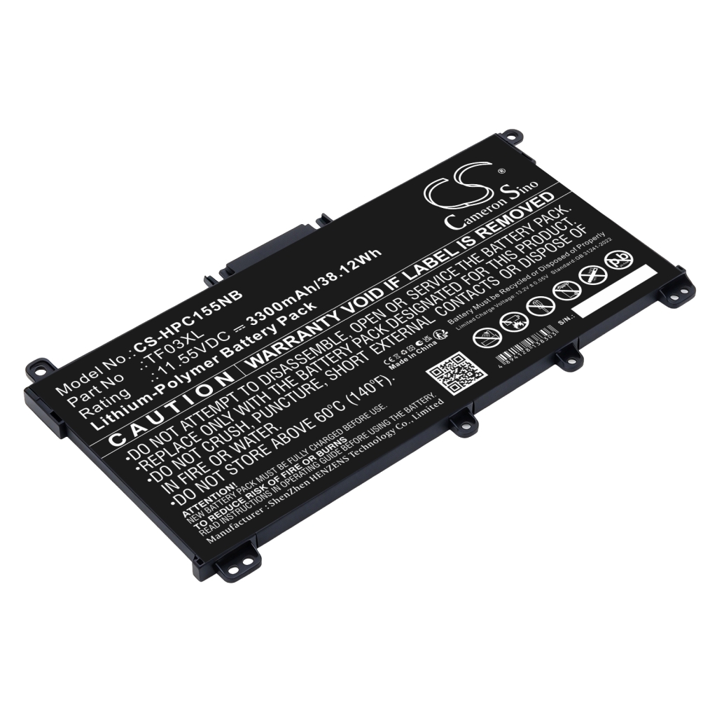 Batérie kompatibilné s HP Pavilion 14-BF 14-BF000NO 14-BF001TX CS-HPC155NB