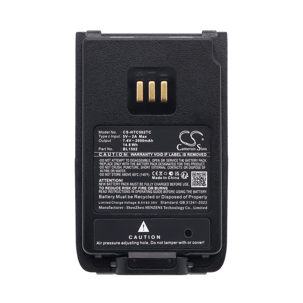Batéria kompatibilné s HYT Hytera CS-HTC502TC