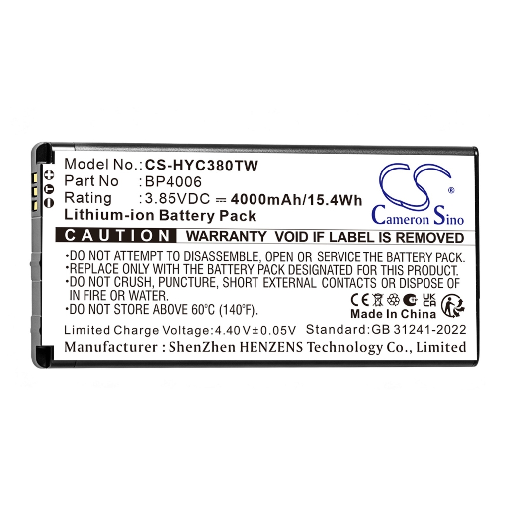 Batéria kompatibilné s Hytera CS-HYC380TW
