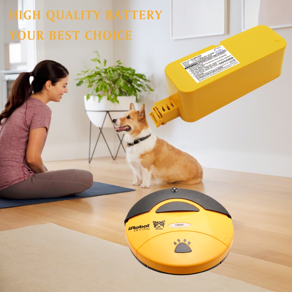 Batéria kompatibilné s Cleanfriend iRobot Klarstein Robotic XRobot Vileda Sichler Carneo Fun beat Goddess King cleaning Robzone Ikasumoto Rolando Ambrogio Ecoh Veluce CS-IRB410VX
