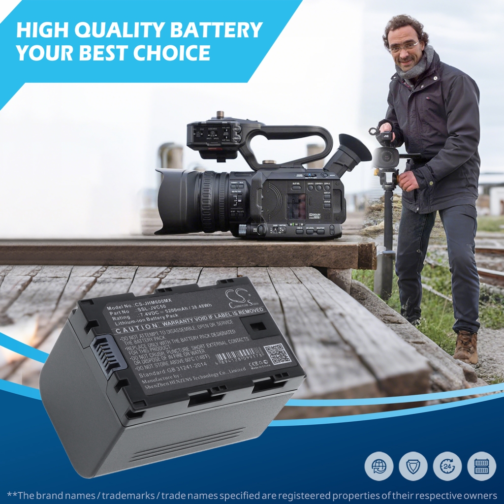 Batéria kompatibilné s JVC CS-JHM600MX