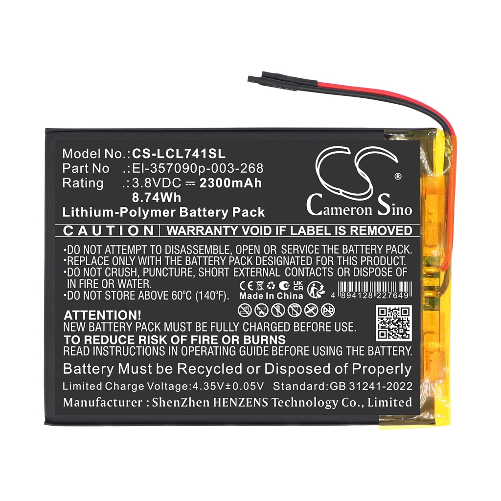 Batéria kompatibilné s Logicom CS-LCL741SL