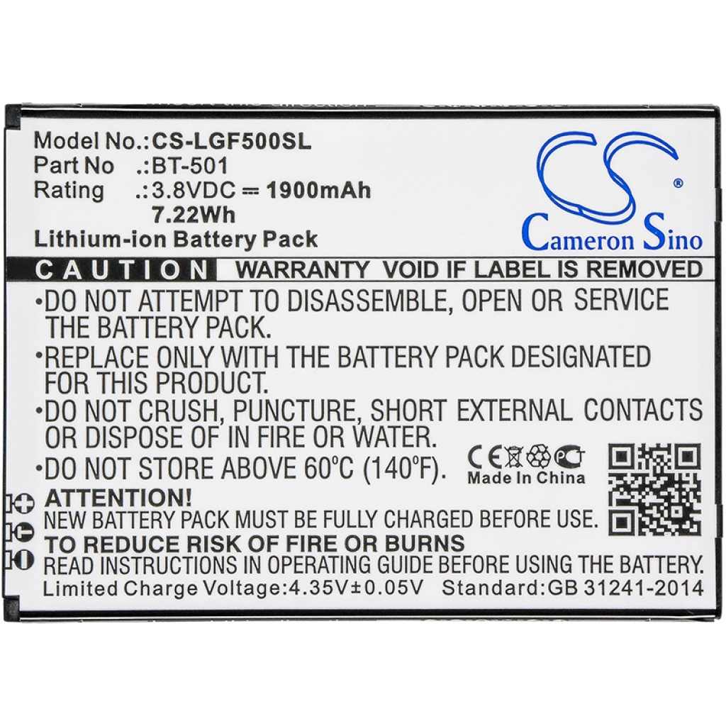 Batéria kompatibilné s Leagoo CS-LGF500SL
