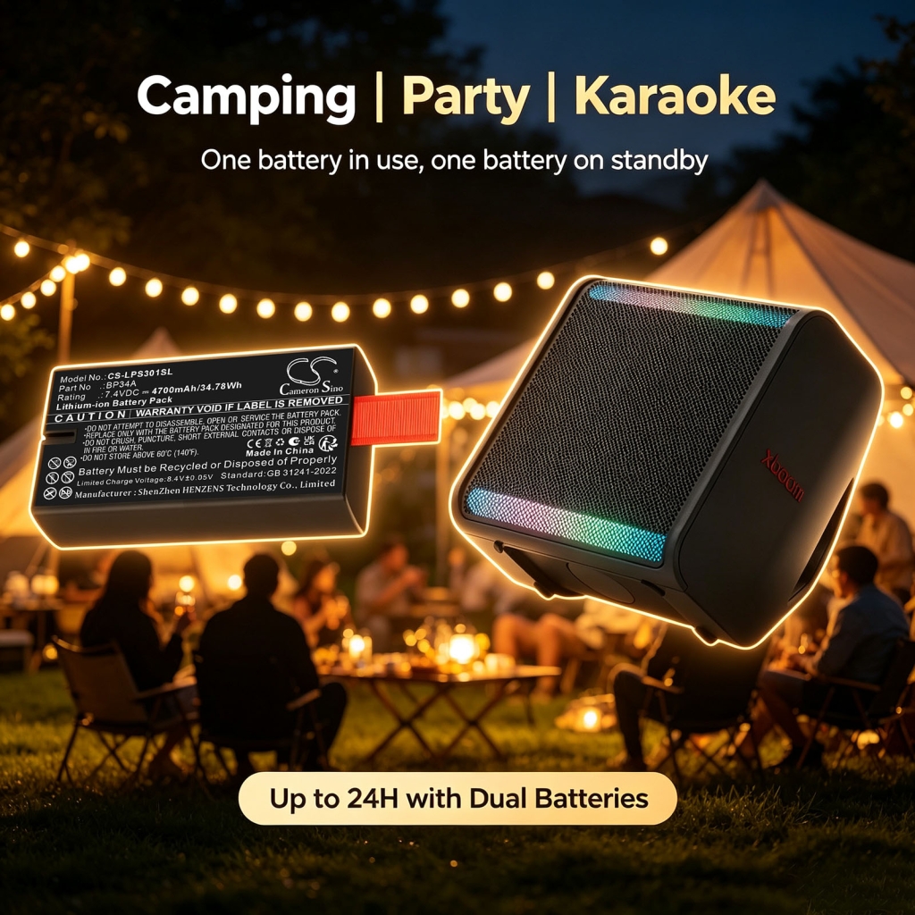 Batérie kompatibilné s LG Xboom Stage 301 CS-LPS301SL