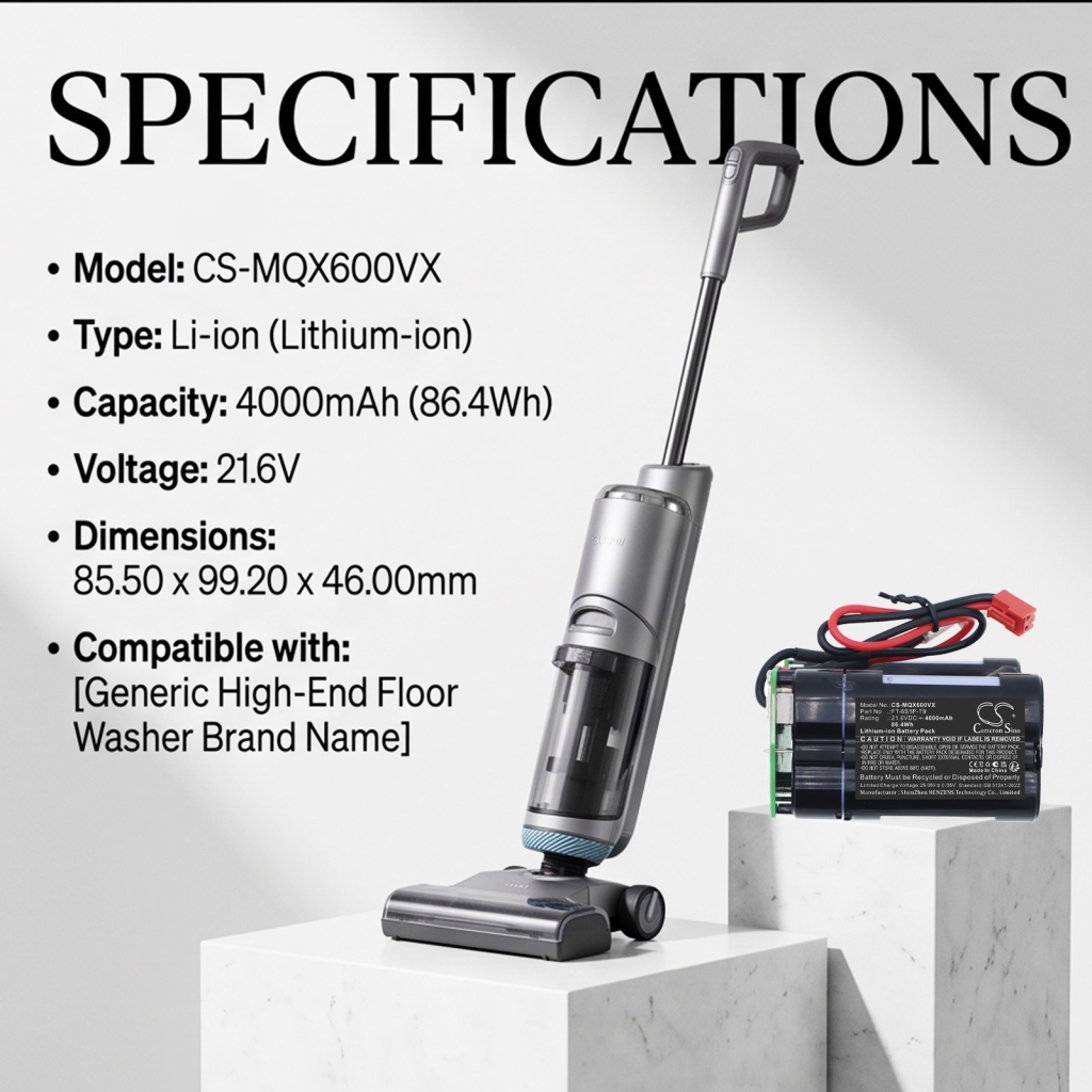 Batéria kompatibilné s Miboi CS-MQX600VX