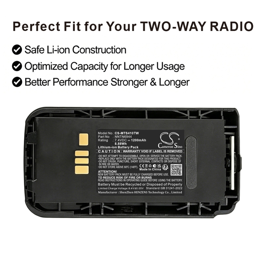 Batéria kompatibilné s Motorola CS-MTS410TW