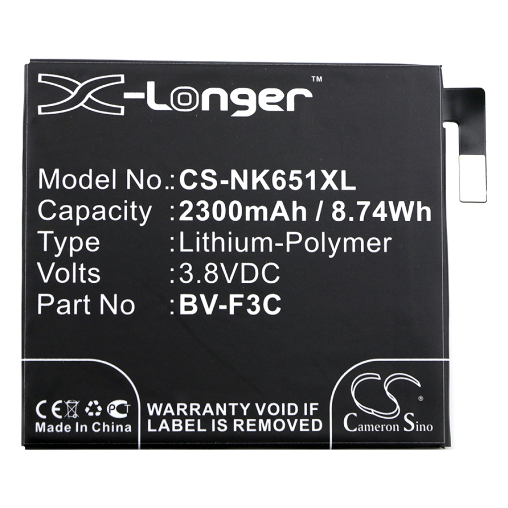 Batéria kompatibilné s Nokia Microsoft CS-NK651XL