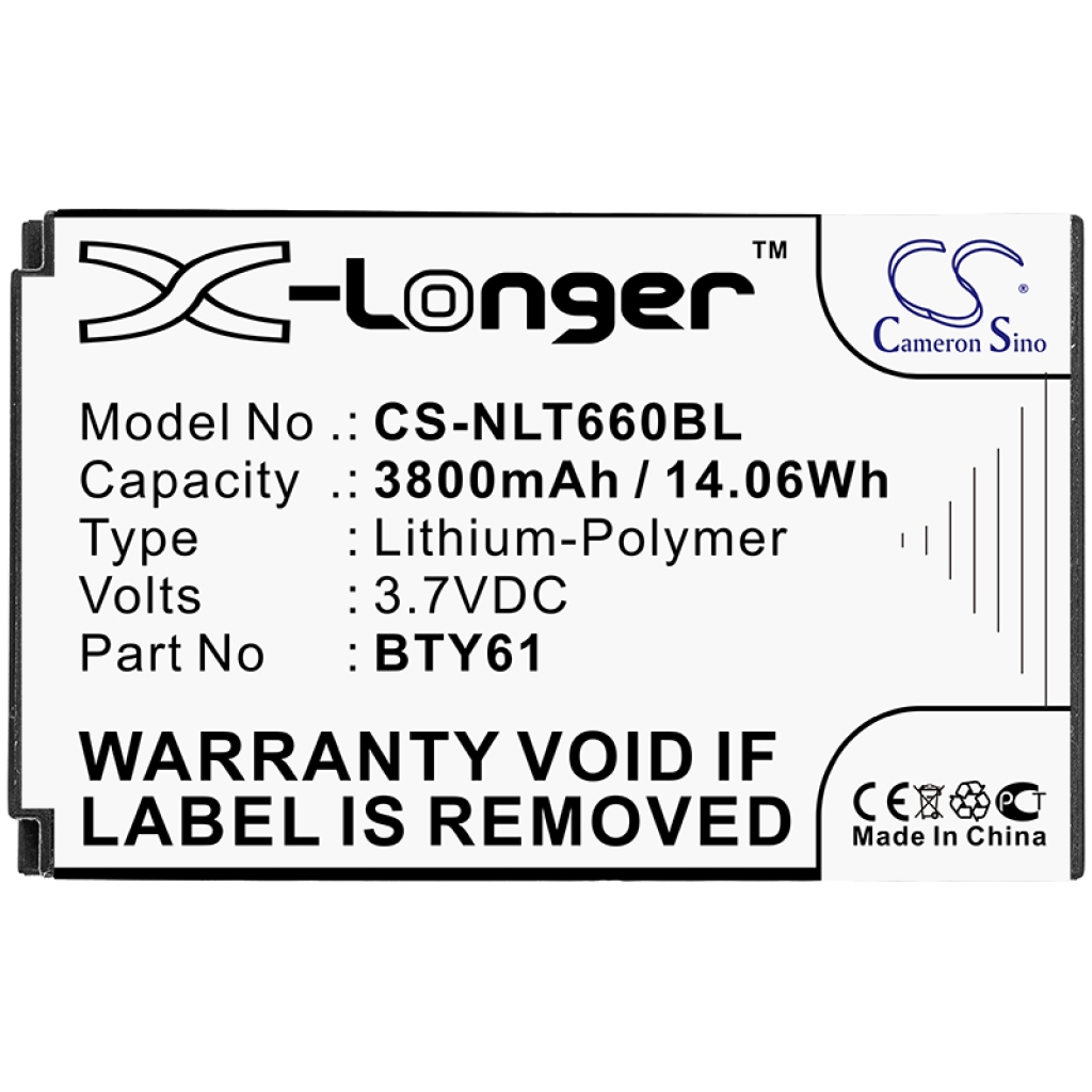 Batéria kompatibilné s Newland CS-NLT660BL