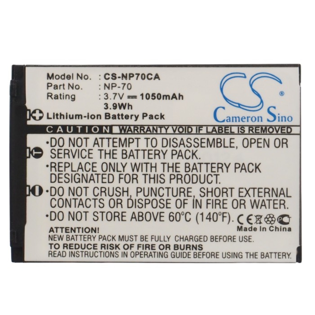 Batéria kompatibilné s Casio CS-NP70CA