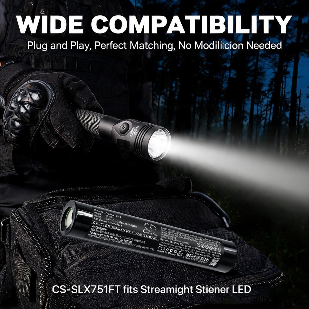 Batéria kompatibilné s Streamlight CS-SLX751FT