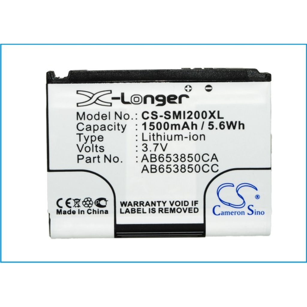 Batéria kompatibilné s Samsung CS-SMI200XL