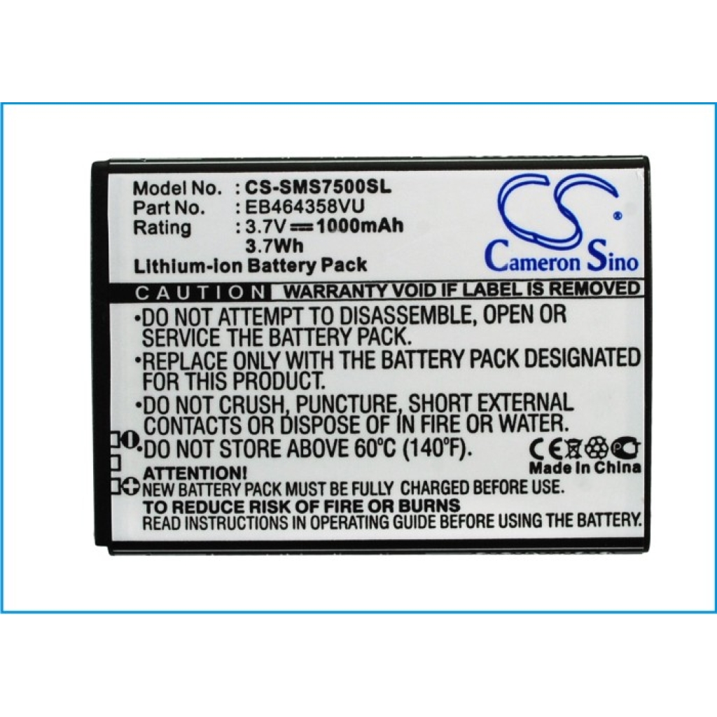 Batérie kompatibilné s Samsung Galaxy Ace Plus Ace Q Appeal CS-SMS7500SL