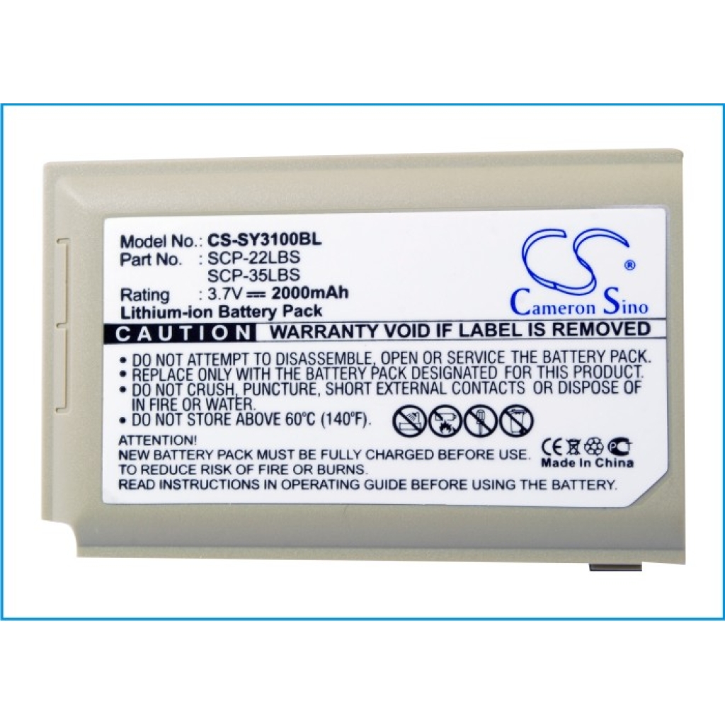 Batéria kompatibilné s Sanyo CS-SY3100BL