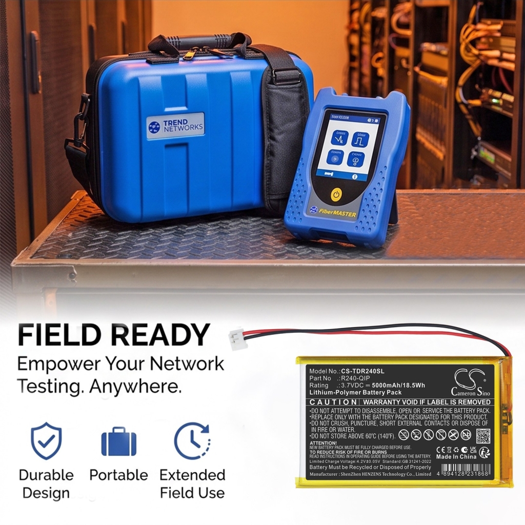 Batérie kompatibilné s Trend-Networks FiberMASTER OTDR CS-TDR240SL