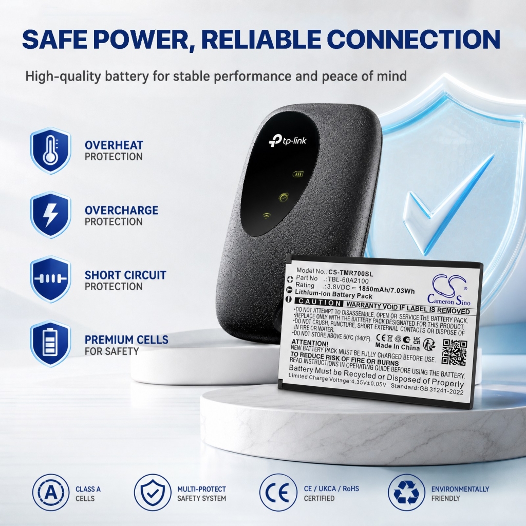 Batérie kompatibilné s TP-Link TL-M7000 TL-M7000 CS-TMR700SL
