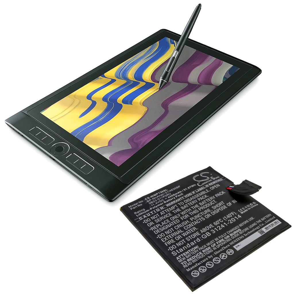 Batérie kompatibilné s Wacom MobileStudio Pro 12 Pro 13 CS-WMP130SL