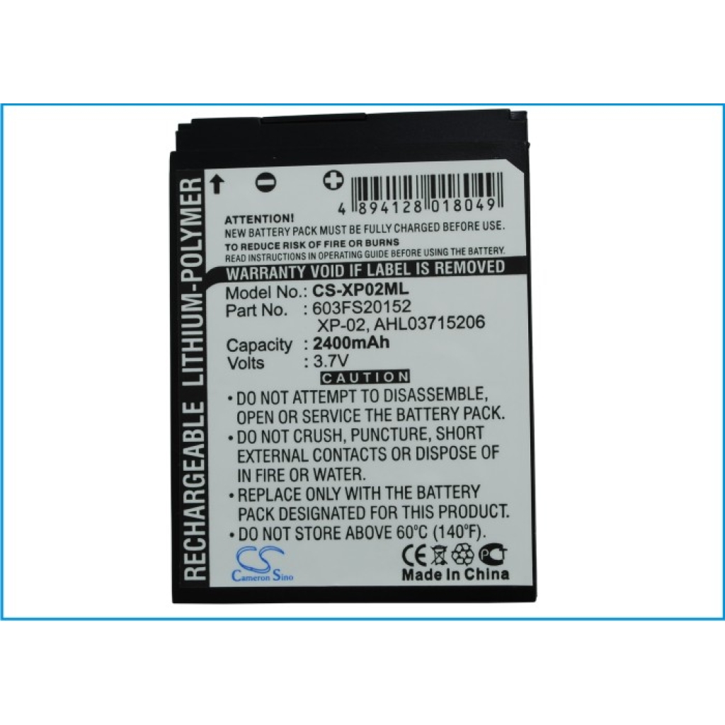Batéria kompatibilné s O2 CS-XP02ML