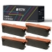TCTK Toner 064 sada 4 ks CMYK kompatibilný s Canon i-SENSYS LBP722Cdw LBP732Cdw MF832Cdw MF842Cdw, nahrádza 4937C001