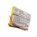 MP3, MP4, PMP batéria iRiver CS-IRP7SL