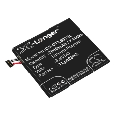 Batérie pre mobilné telefóny Alcatel CS-OTL603SL