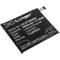 Batérie pre mobilné telefóny Alcatel CS-OTX908SL