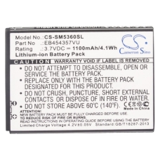 Baterie do mobilů Samsung CS-SM5360SL