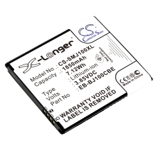 Batérie pre mobilné telefóny Samsung CS-SMJ100XL