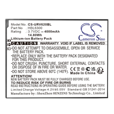 Baterie do skenerů Urovo CS-URV620BL