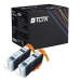 TCTK Atramentové náplne 3eBK sada 2 ks čierna kompatibilný s Canon BJC 3000 6000 6100 6200, BJC 6200 S, BJC 6500, MultiPASS C 100, MultiPASS MP 700, MultiPASS MP 700 Photo, MultiPASS MP 730