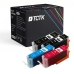 TCTK Atramentové náplne PGI-550XL sada 2 ks čierna kompatibilný s Canon PIXMA IP 7200 7240 7250 8700 8720 8750, PIXMA IX 6800 6850, PIXMA MG 5400 5450 5500 5550 5600 5650 5655 6300, nahrádza 6443B001