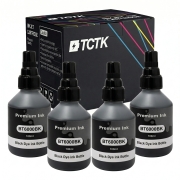 TCTK Atramentové náplne BT6000BK sada 4 ks čierna kompatibilný s Brother DCP-T300 DCP-T500W DCP-T700W MFC-T800W