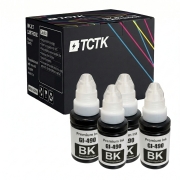 TCTK Atramentové náplne GI-490BK sada 4 ks čierna kompatibilný s Canon PIXMA G1400 G1410 G1411 G2400 G2410 G2411 G3400 G3410 G3411 G4400 G4410 G4411