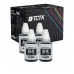 TCTK Atramentové náplne 135ml sada 4 ks čierna kompatibilný s Canon PIXMA G1400 G1410 G1411 G2400 G2410 G2411 G3400 G3410 G3411 G4400 G4410 G4411