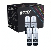 TCTK Atramentové náplne 70ml E-101BK sada 4 ks čierna kompatibilný s Epson EcoTank L14150 L4150 L4160 L4260 L4266 L6160 L6170 L6176 L6190 L6260 L6270 L6276 L6290